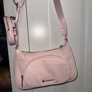 Lululemon Athletica Light‎ Pink Crossbody Bag